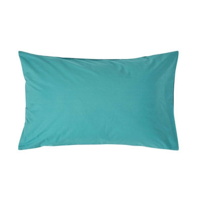 Homescapes Teal Egyptian Cotton Housewife Pillowcase 200 Tc - image 1