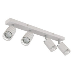 Luminosa Lighting Luminosa Korben Ceiling Spotlight Bar White Matt 4X Gu10 - thumbnail 2