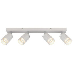 Luminosa Lighting Luminosa Korben Ceiling Spotlight Bar White Matt 4X Gu10 - thumbnail 3