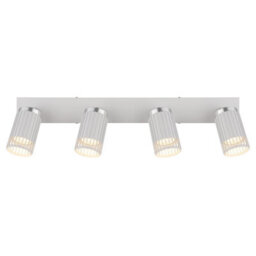 Luminosa Lighting Luminosa Korben Ceiling Spotlight Bar White Matt 4X Gu10 - thumbnail 4