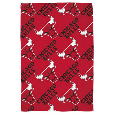 Chicago Bulls Nba Fleece Blanket Red (150Cm X 100Cm) - image 1