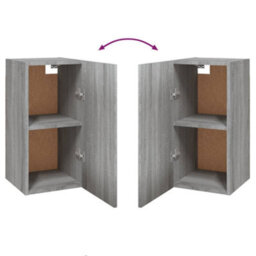 Berkfield Tv Cabinet Grey Sonoma 30.5X30X60 Cm Engineered Wood - thumbnail 6