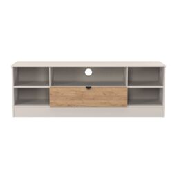 Varese Matt Kashmir Tv Stand With 2 Shelves & 1 Drawers, (H)49.5Cm X (W)144.2Cm X (D)40Cm - thumbnail 2