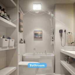 Amorly Rechargeable Motion Sensor Closet Light, 5000K Cool White, Motion Sensored Activated, Use For Hallway, Stairs, Pantry, Bathroom - thumbnail 5