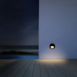 Luminosa Lighting Luminosa Hide Led Outdoor Flush Wall Lamp Urban Grey, Neutral-White 4000K, Ip65 - thumbnail 2