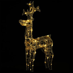 Walplus Reindeer Christmas Decorations 3 Pcs 60X16X100 Cm Acrylic - thumbnail 8