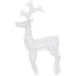 Walplus Reindeer Christmas Decorations 3 Pcs 60X16X100 Cm Acrylic - thumbnail 4