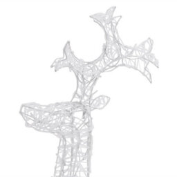 Walplus Reindeer Christmas Decorations 3 Pcs 60X16X100 Cm Acrylic - thumbnail 5