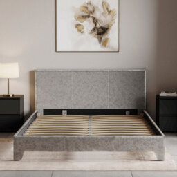 Lassic Vida Designs Victoria Silver Velvet Ukfr 4Ft6 Double Bed Frame, 190 X 135Cm - thumbnail 6