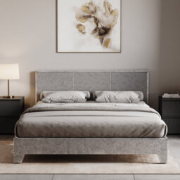 Lassic Vida Designs Victoria Silver Velvet Ukfr 4Ft6 Double Bed Frame, 190 X 135Cm - thumbnail 2