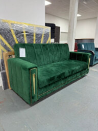 Stratus Interiors Luxury Sofa Bed Storage Turkish Settee Style Velvet - Corner - thumbnail 4