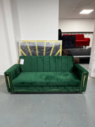Stratus Interiors Luxury Sofa Bed Storage Turkish Settee Style Velvet - Corner - thumbnail 6