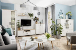 Impact Furniture Square Wall Mirror Shabby Chic White Wash Pine / Oak Effect Frame 90 X 96Cm Loksa - thumbnail 7