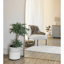 Jōbū Jobu Home - Akiko - Full Length Gold Metal Arched Mirror - 200Cm X 120Cm - thumbnail 7