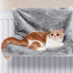 Xample Cat Puppy Pet Radiator Bed Warm Fleece Beds Cat And Dog Radiator Bed -Strong And Durable Radiator Hammock For Pets - thumbnail 7