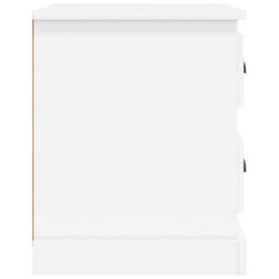 Berkfield Bedside Cabinets 2 Pcs White 39X39X47.5 Cm Engineered Wood - thumbnail 9