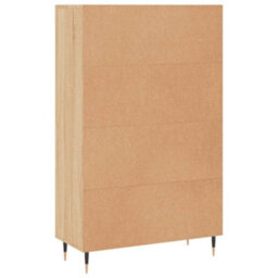 Berkfield Highboard Sonoma Oak 69.5X31X115 Cm Engineered Wood - thumbnail 8