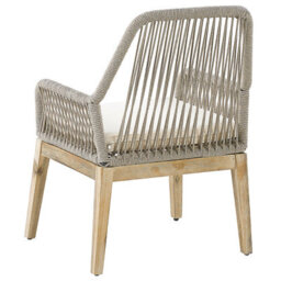 Beliani Set Of 2 Garden Chairs With Cushions Olbia Off-White - thumbnail 6
