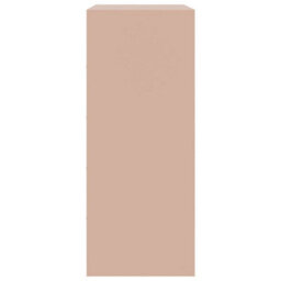 Berkfield Highboard Pink 67X39X95 Cm Steel - thumbnail 8
