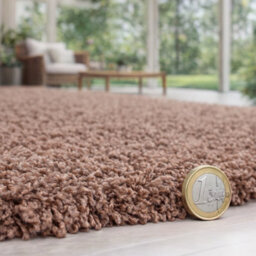 Uetian Mocha Shaggy Rug 120 X 170 Cm  5Cm Deep Pile Soft Floor Carpet Modern Bedroom Living Room Plush Rug - thumbnail 4