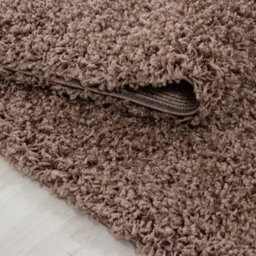 Uetian Mocha Shaggy Rug 120 X 170 Cm  5Cm Deep Pile Soft Floor Carpet Modern Bedroom Living Room Plush Rug - thumbnail 3