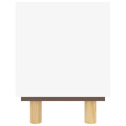 Walplus Tv Cabinet White 105X30X40 Cm Solid Wood Pine&natural Rattan - thumbnail 5