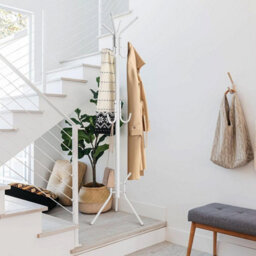 Coat Stand Metal Coat Rack Hangers For Clothes Stand 181Cm Tall Hall Tree Coat Hanger Stand With 11 Hooks For Jacket Hat Handbags - thumbnail 4
