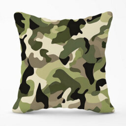Warren Reed Designer Camouflage Design Outdoor Cushion 45Cm X 45Cm - thumbnail 1