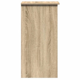 Walplus Desk With Shelves Sonoma Oak 84X40X78 Cm Engineered Wood - thumbnail 6