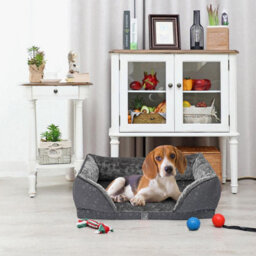 Orthopaedic Pet Bed With Bamboo & Charcoal Infused Memory Foam - Dog Or Cat Crate Mattress - Medium, H23 X W46 X D73Cm - thumbnail 4