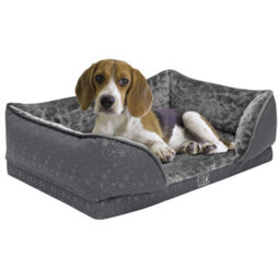 Orthopaedic Pet Bed With Bamboo & Charcoal Infused Memory Foam - Dog Or Cat Crate Mattress - Medium, H23 X W46 X D73Cm - thumbnail 2