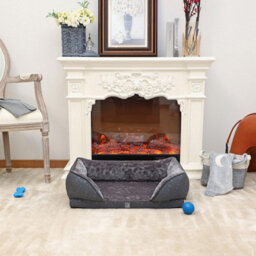 Orthopaedic Pet Bed With Bamboo & Charcoal Infused Memory Foam - Dog Or Cat Crate Mattress - Medium, H23 X W46 X D73Cm - thumbnail 6