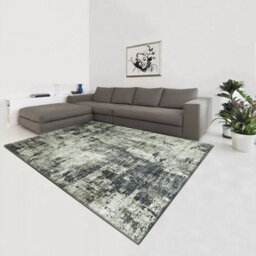 Ameha Grey Abstract Pattern Rug Living Room Extra Large Area 240X320 Cm Non Slip Carpet Master Bedroom Frost Cashmere Rugs - thumbnail 5