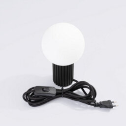 Luminosa Lighting Luminosa Halo Globe Table Lamp Black 1X G9 - thumbnail 4