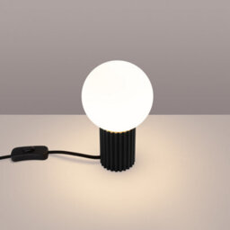 Luminosa Lighting Luminosa Halo Globe Table Lamp Black 1X G9 - thumbnail 2
