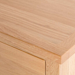 London Oak 5 Drawer Chest Fully Assembled - By Roseland Furniture - thumbnail 6
