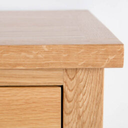 London Oak 5 Drawer Chest Fully Assembled - By Roseland Furniture - thumbnail 8