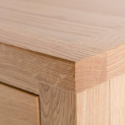 London Oak 5 Drawer Chest Fully Assembled - By Roseland Furniture - thumbnail 9