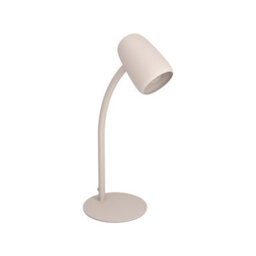 Eglo Carlo Modern Steel Flexible Desk Lamp, Sandy - thumbnail 2