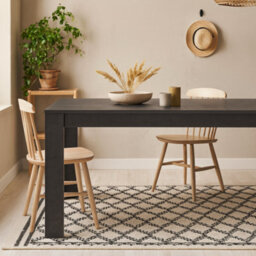 Wyld Haus Nantes Extending Wood Effect Dining Table 160Cm To 200Cm - thumbnail 2