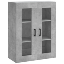 Berkfield Highboard Concrete Grey 69.5X34X180 Cm Engineered Wood - thumbnail 5