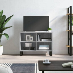 Berkfield Tv Cabinet Grey Sonoma 69.5X30X50 Cm Engineered Wood - thumbnail 1