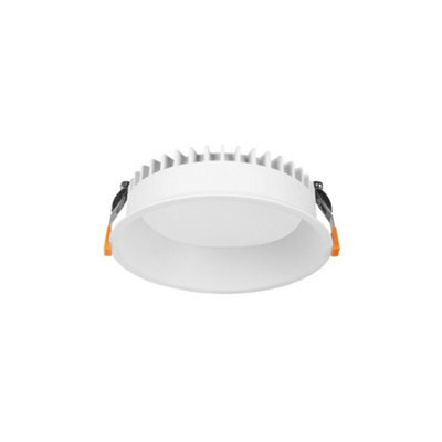 Luminosa Lighting Luminosa Jet 85mm Led Recessed Downlight White, Ip54 6W 4000K 567Lm - image 1