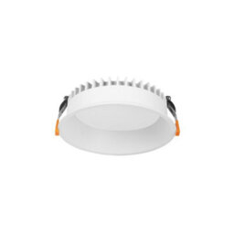 Luminosa Lighting Luminosa Jet 85mm Led Recessed Downlight White, Ip54 6W 4000K 567Lm