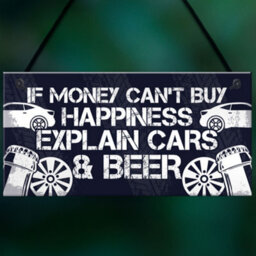 Red Ocean Car Lover Gifts For Men Bar Signs And Plaques Man Cave Garage Sign Birthday Gifts For Dad Grandad - thumbnail 5
