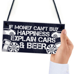 Red Ocean Car Lover Gifts For Men Bar Signs And Plaques Man Cave Garage Sign Birthday Gifts For Dad Grandad - thumbnail 6