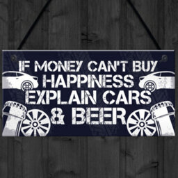 Red Ocean Car Lover Gifts For Men Bar Signs And Plaques Man Cave Garage Sign Birthday Gifts For Dad Grandad - thumbnail 4