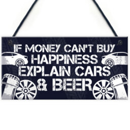 Red Ocean Car Lover Gifts For Men Bar Signs And Plaques Man Cave Garage Sign Birthday Gifts For Dad Grandad - thumbnail 1