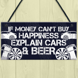 Red Ocean Car Lover Gifts For Men Bar Signs And Plaques Man Cave Garage Sign Birthday Gifts For Dad Grandad - thumbnail 2