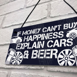 Red Ocean Car Lover Gifts For Men Bar Signs And Plaques Man Cave Garage Sign Birthday Gifts For Dad Grandad - thumbnail 7